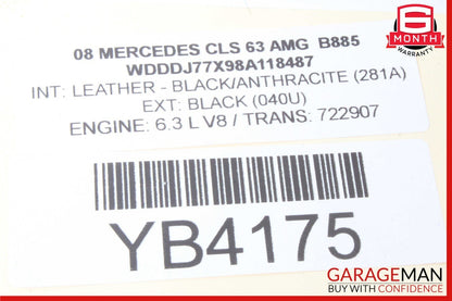 06-11 Mercedes W219 CLS63 AMG Hazard Light Control Door Lock Switch Panel Assy