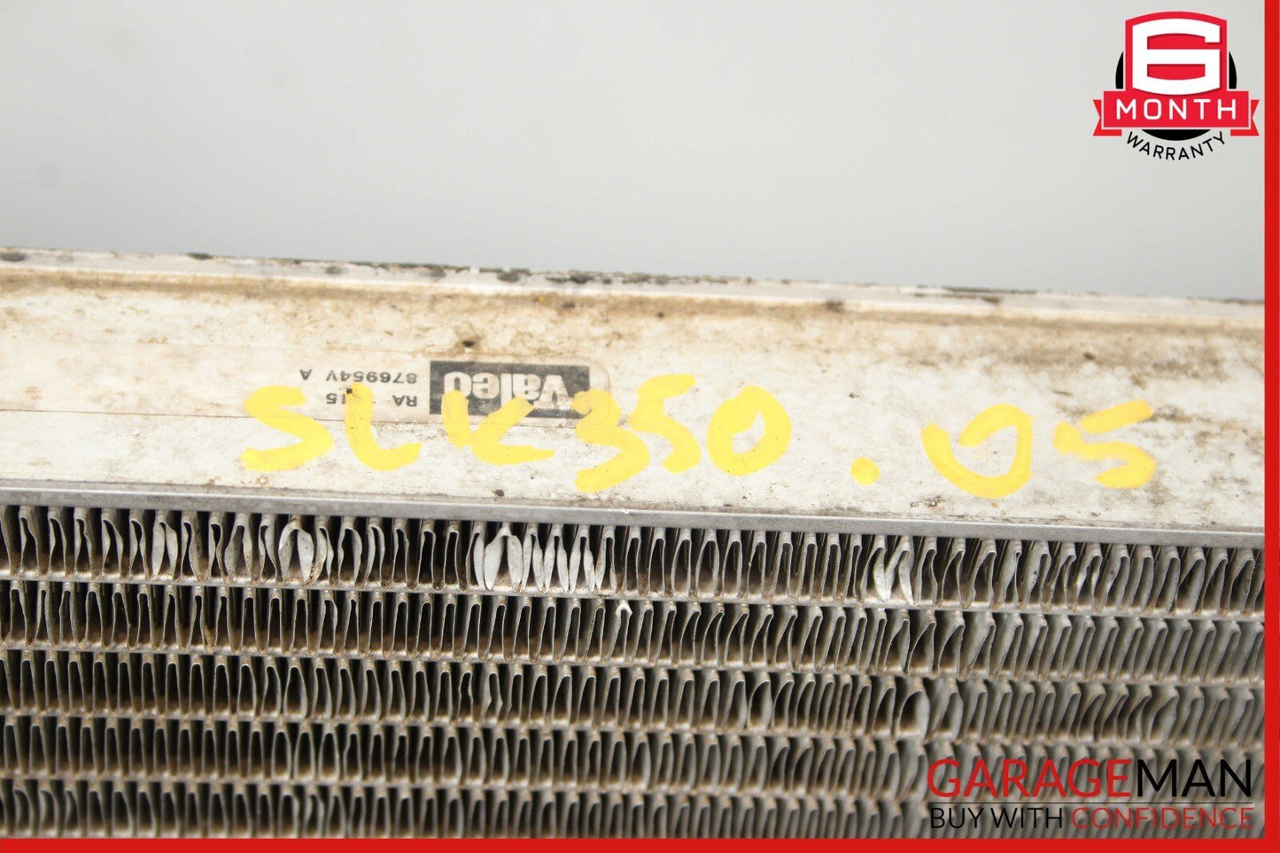 05-08 Mercedes R171 SLK280 SLK350 Engine Cooling Radiator AC A/C Condenser Assy