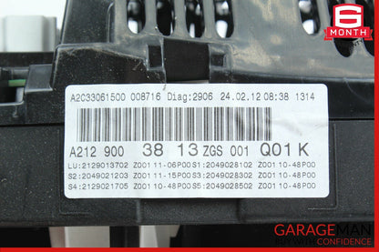 10-13 Mercedes W207 E350 Coupe Speedometer Odometer Instrument Cluster Gauge OEM