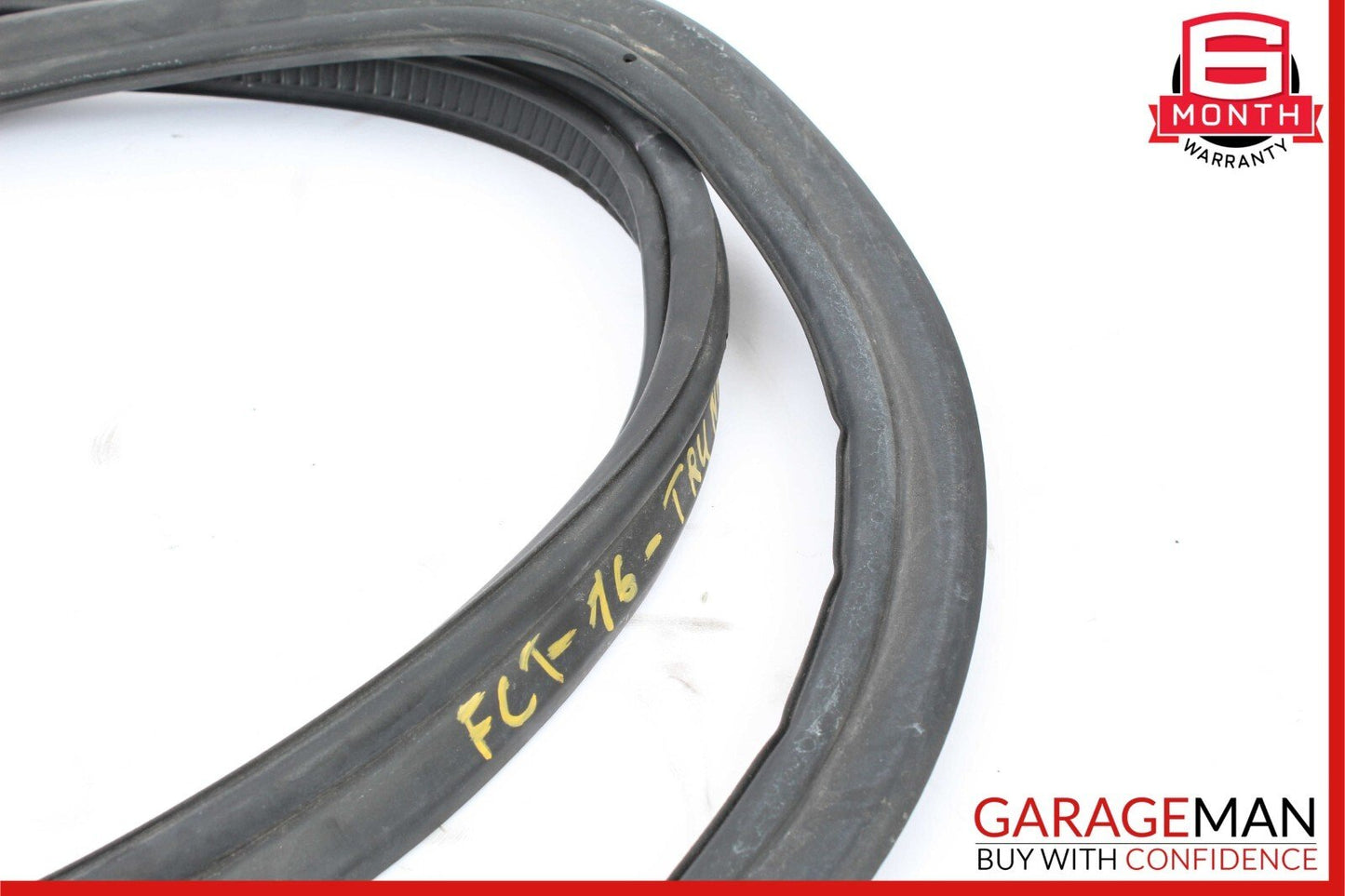 15-18 Ferrari California T Rear Trunk Lid Weatherstrip Gasket Seal Rubber OEM