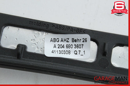 08-11 Mercedes W204 C350 A/C Climate Control Switch Trim Bezel Wood OEM