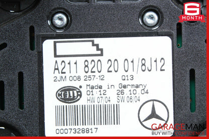 03-11 Mercedes W211 E350 E500 CLS500 Rear Dome Light Lamp Tan 2118202001 OEM