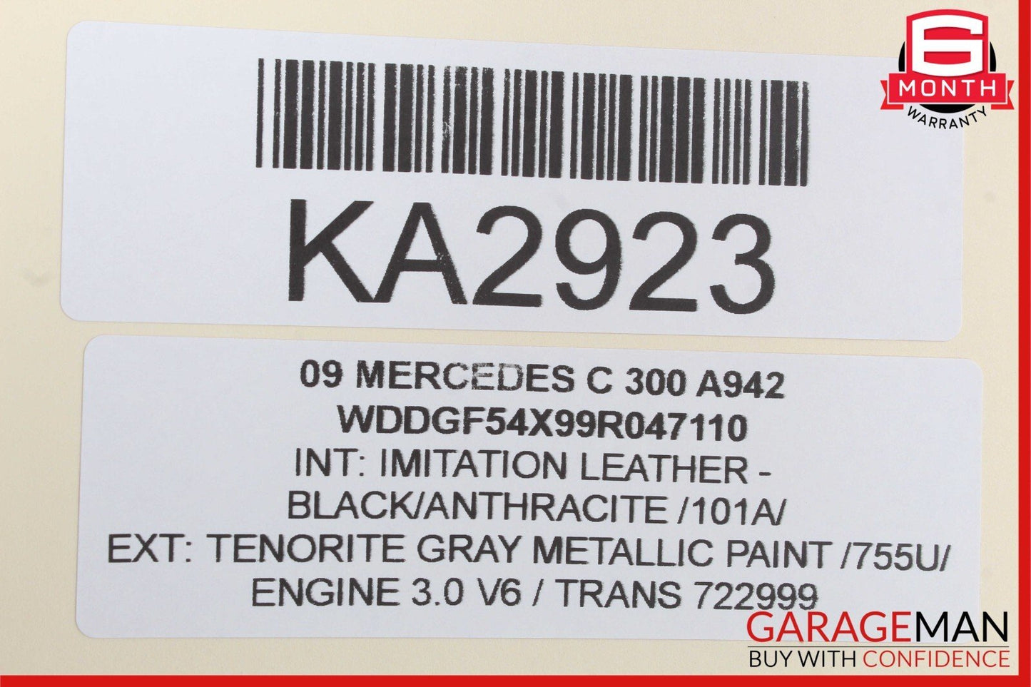 08-14 Mercedes W204 C300 C350 Rear Left Side Door Control Module 2048702326 OEM