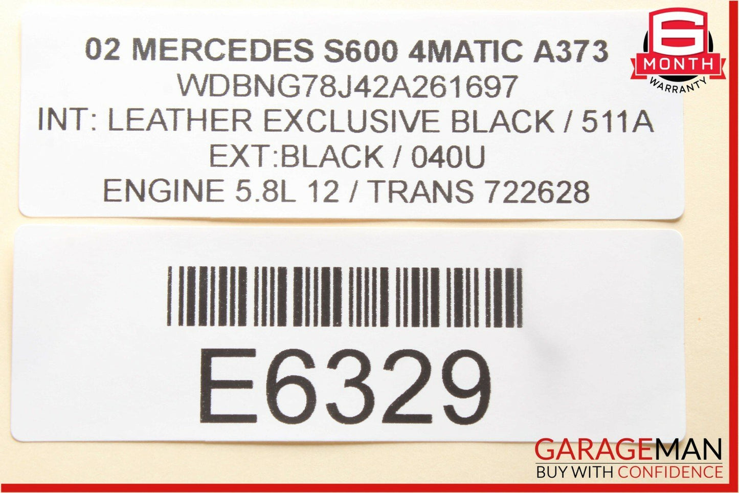 00-06 Mercedes W220 S600 CL500 S55 AMG Parktronic Control Module OEM