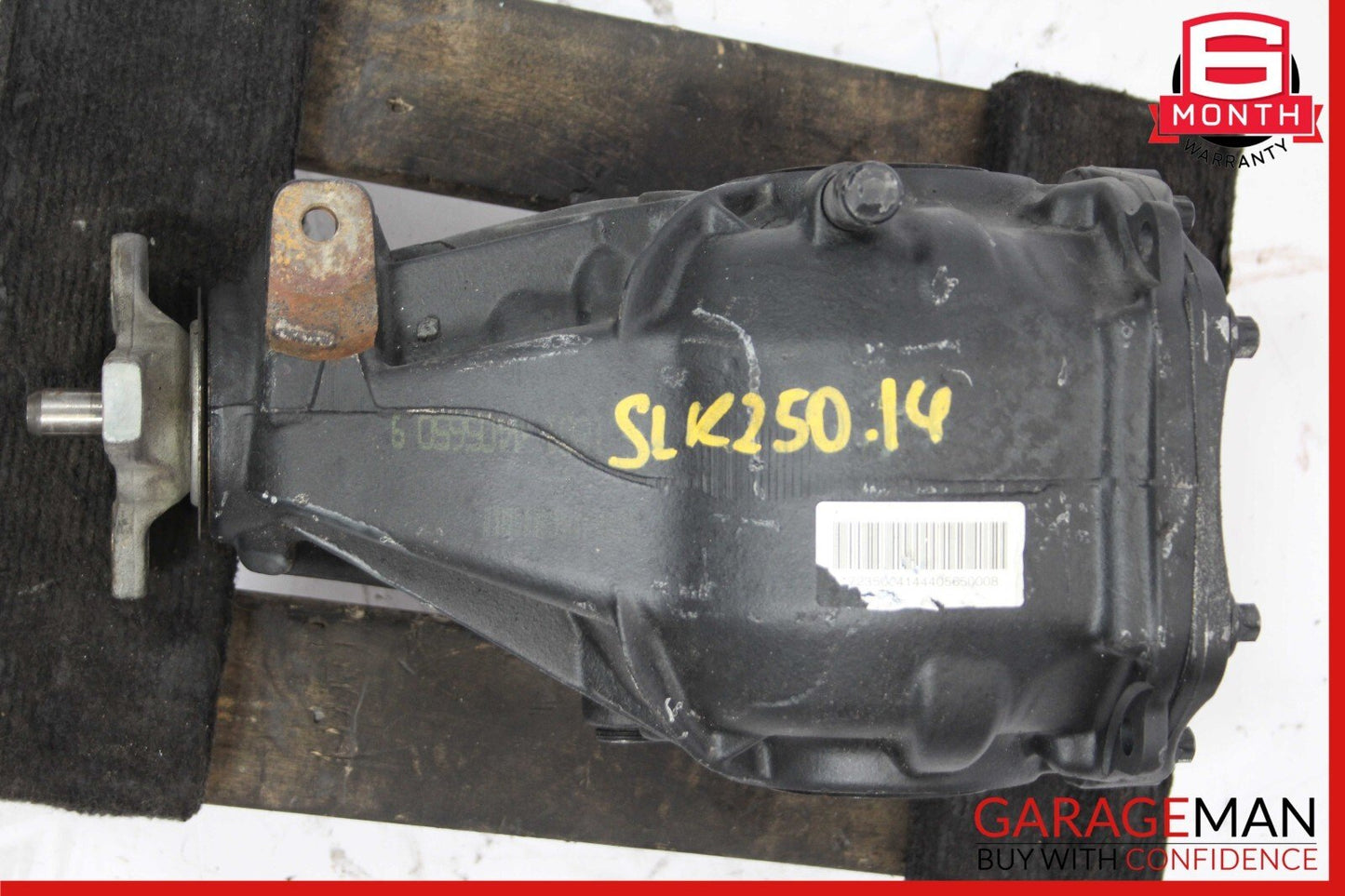 12-15 Mercedes R172 SLK250 1.8L Rear Differential Diff Axle Carrier 3.07 OEM