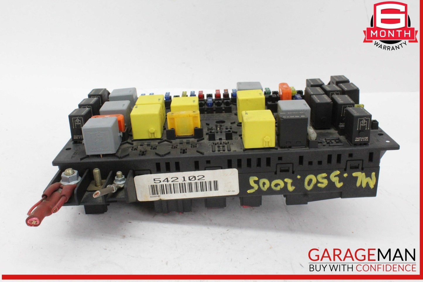 98-05 Mercedes W163 ML350 ML55 AMG Main Fuse Box Relay Module 1635450205 OEM