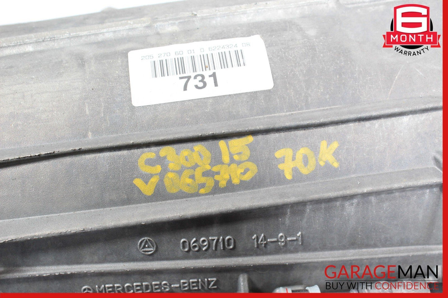 15-17 Mercedes W205 C300 4Matic Automatic Transmission Assembly OEM 70k