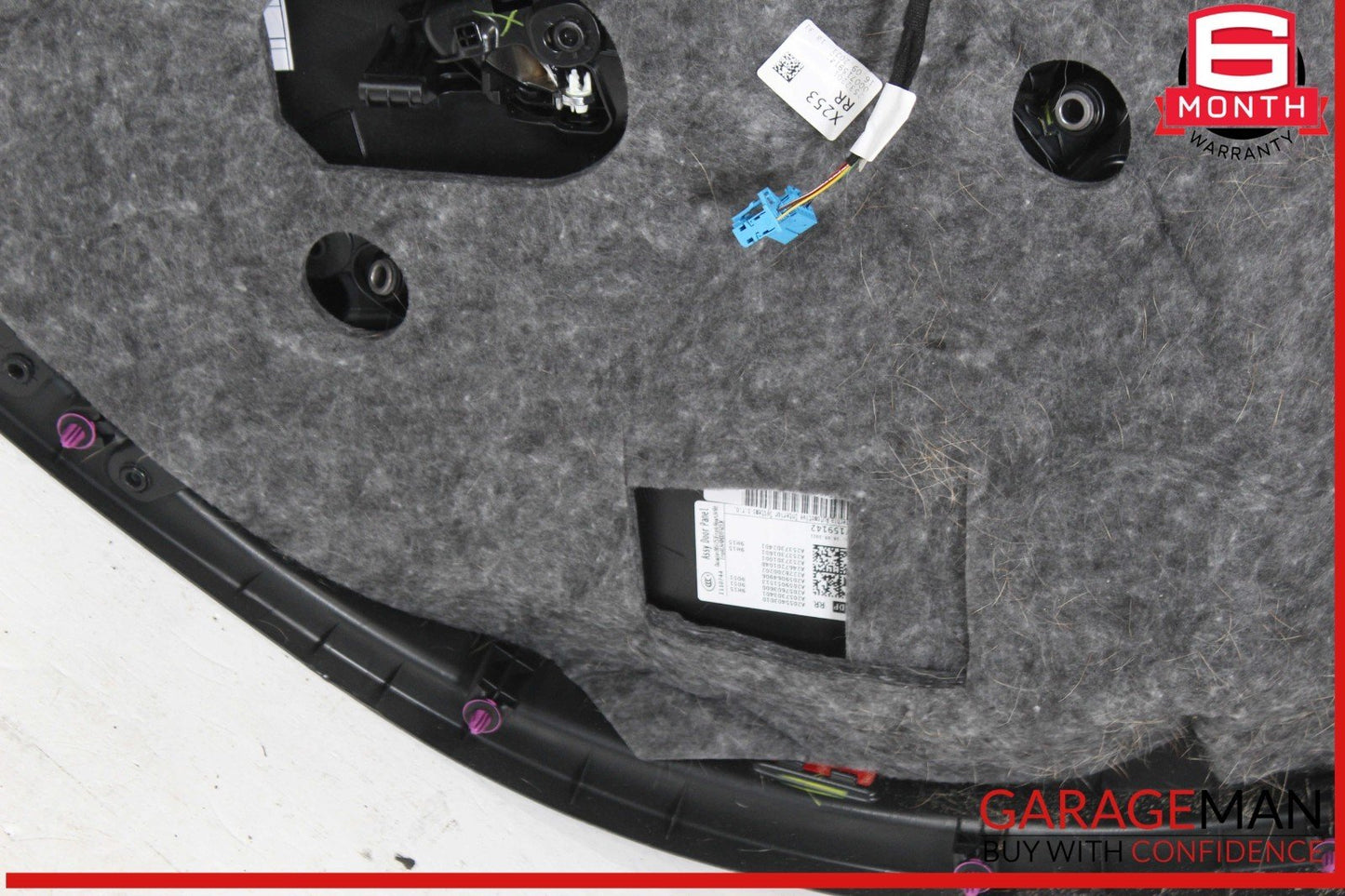16-22 Mercedes X253 GLC43 GLS300 Rear Right Side Interior Door Trim Panel OEM