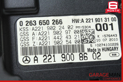 10-14 Mercedes W221 S550 S400 CL550 Instrument Cluster Speedometer OEM