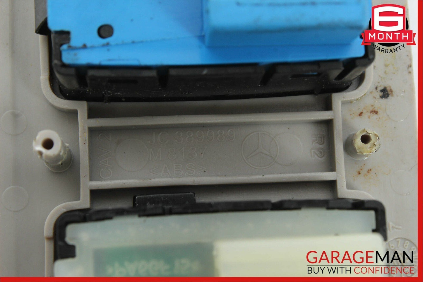 07-12 Mercedes X164 GL450 GL350 3rd Row Seat Folding Power Switch Button Gray