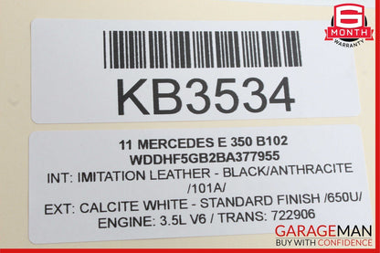08-18 Mercedes E550 CLS400 C350 Rear Right Side Door Control Module Unit