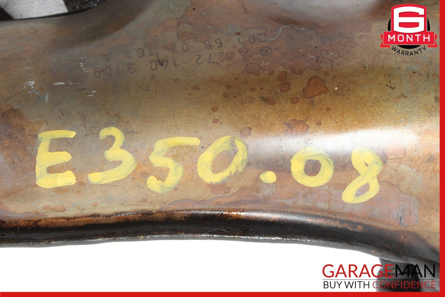 06-12 Mercedes W211 E350 C300 C350 M272 Left Side Exhaust Manifold Header OEM