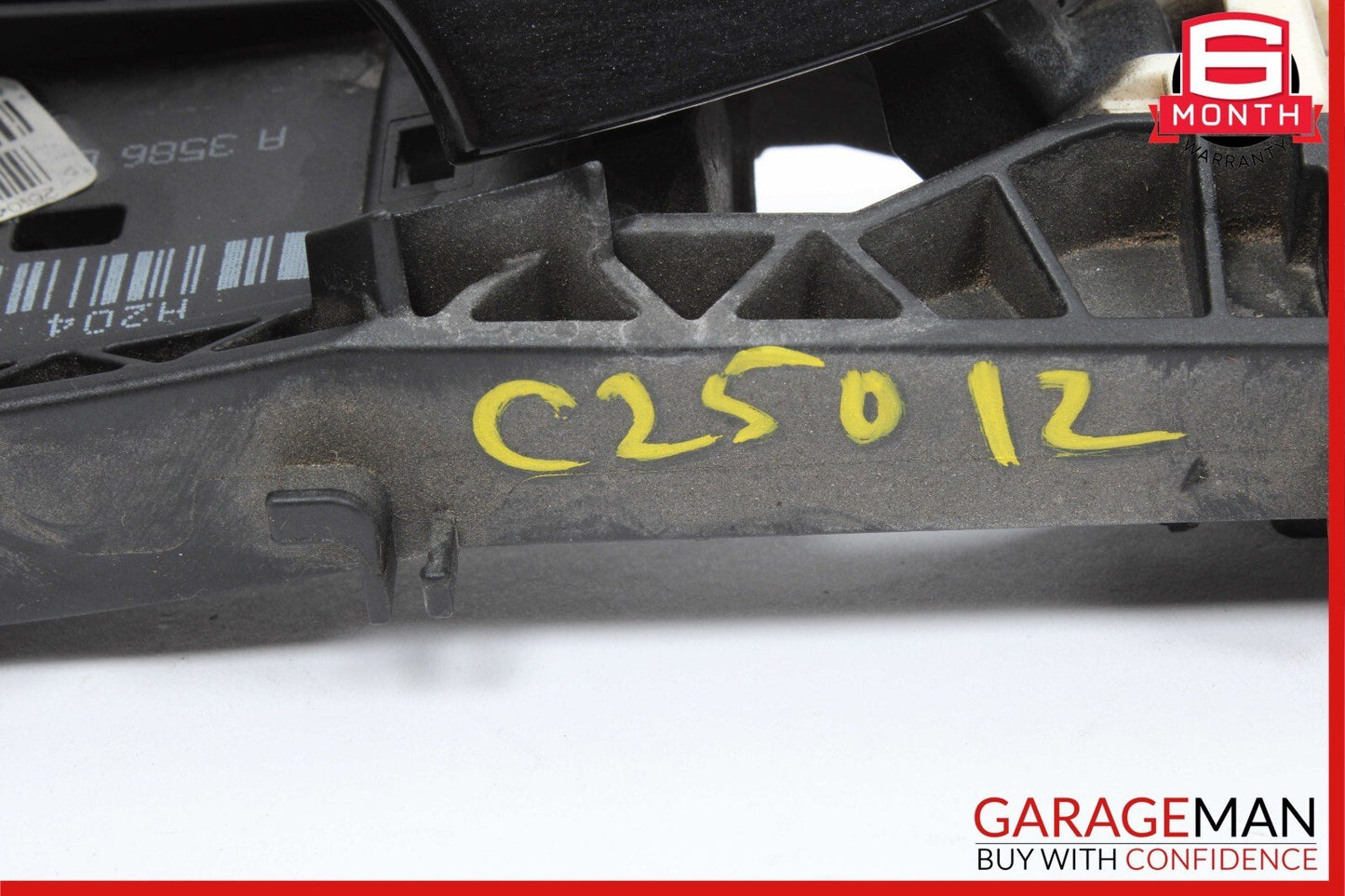 12-14 Mercedes W204 C250 C350 C300 Rear Left Exterior Door Handle Black OEM