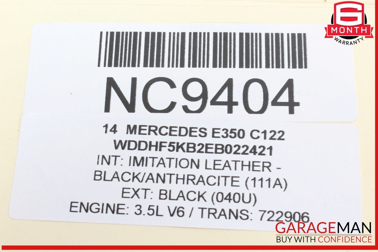 08-17 Mercedes W212 E350 Rear Left / Right Side Lower Control Arm OEM