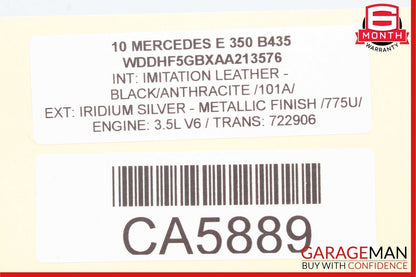 10-16 Mercedes W212 E350 E550 E400 Front Right Side Top Upper Control Arm RWD
