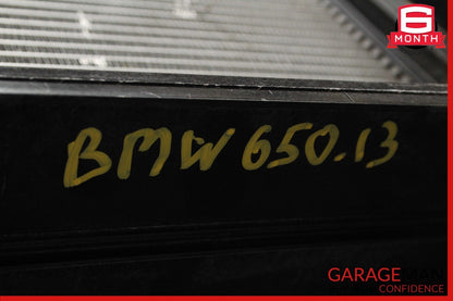 13-19 BMW F06 650i 4.4 Auxiliary Cooler Radiator A/C Air Conditioning Condenser