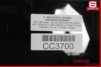 10-16 Mercedes W212 E350 Center Panoramic Pano Sunroof Sun Roof Glass OEM