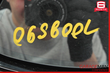 07-09 Mercedes W221 S550 S600 Front Left Side Mirror Door Rear View Black