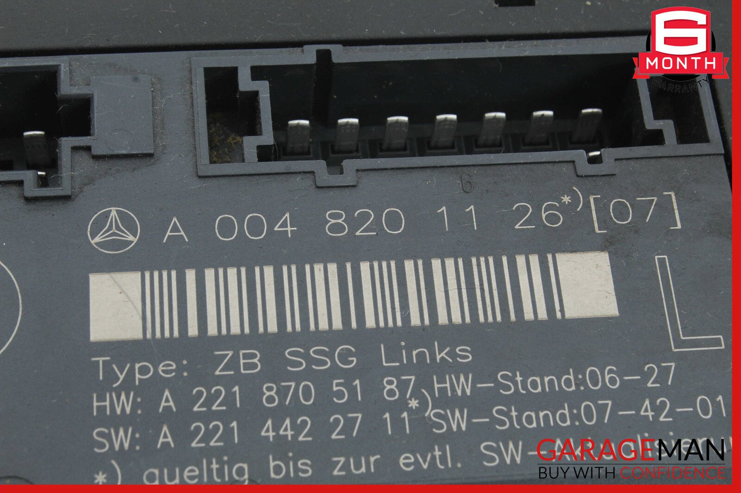 07-13 Mercedes W221 S550 S350 Front Left Driver Side Under Seat Control Unit OEM