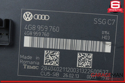 12-18 Audi A7 A6 Front Left Driver Side Seat Control Module Unit 4G8959760 OEM