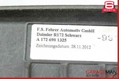 12-16 Mercedes R172 SLK350 Front Left Side A Pillar Trim Cover Panel Black