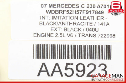 01-07 Mercedes W203 C230 C320 Rear Right & Left Side Shock Absorber Spring Set