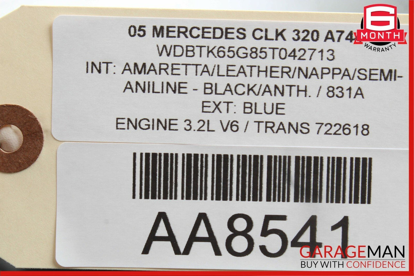 03-09 Mercedes W209 CLK500 CLK350 Front Right Side Door Lock Latch Actuator OEM
