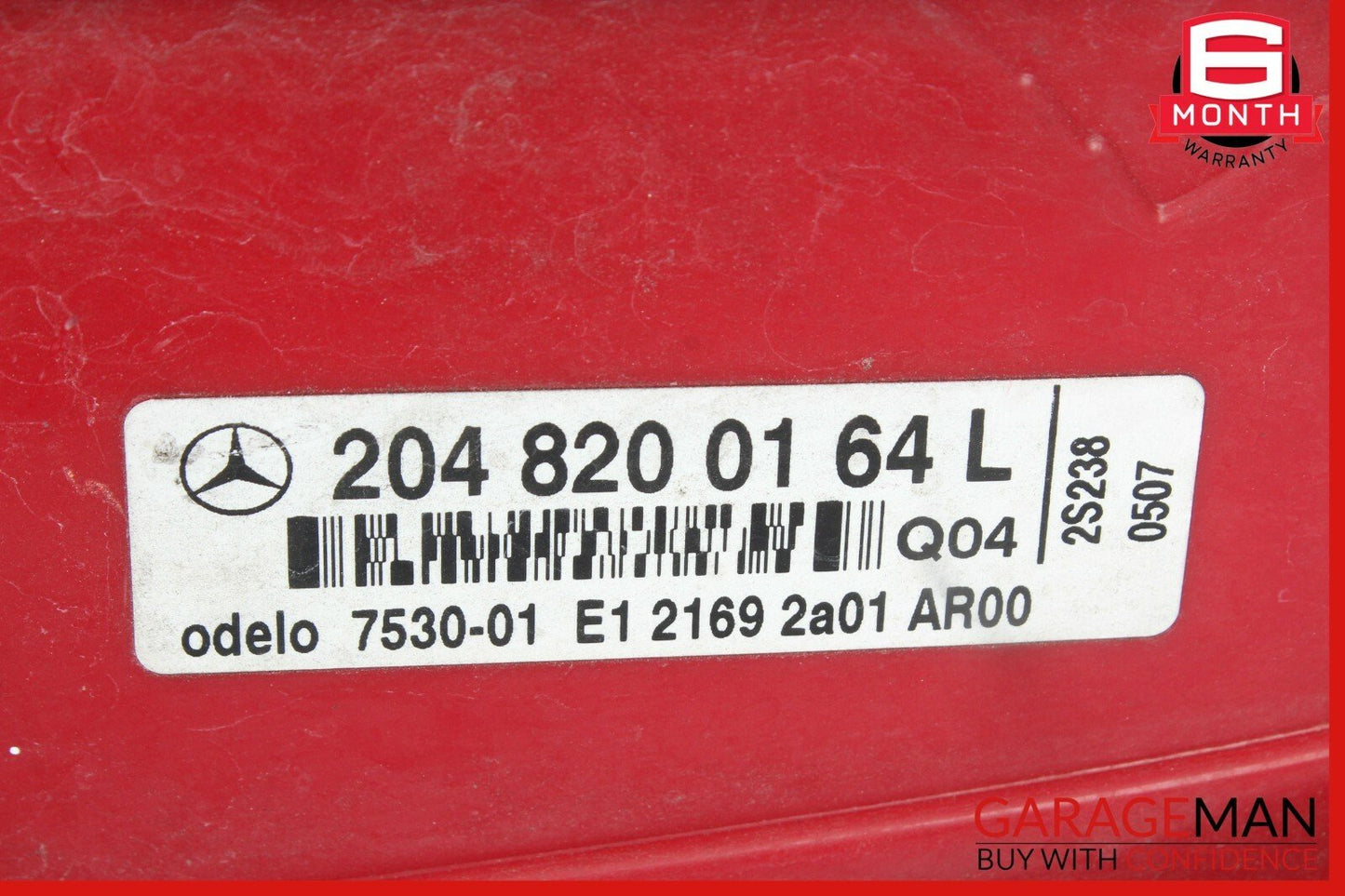 08-11 Mercedes W204 C350 C300 Rear Left Side Taillight Tail Light Lamp OEM