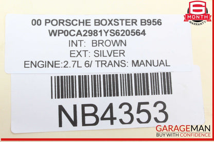 97-04 Porsche Boxster 986 Front Right Passenger Exterior Door Handle OEM