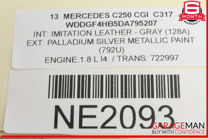 10-14 Mercedes W204 C250 CGI Front Right Daytime Running Fog Light Lamp OEM