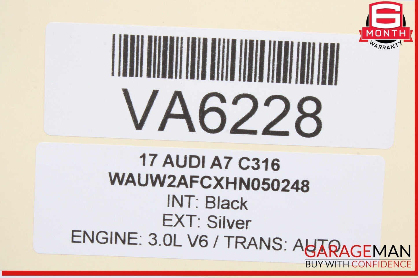 16-18 Audi A7 S7 RS7 Tailgate Liftgate Trunk Lid Control Module Unit 4G8959107T