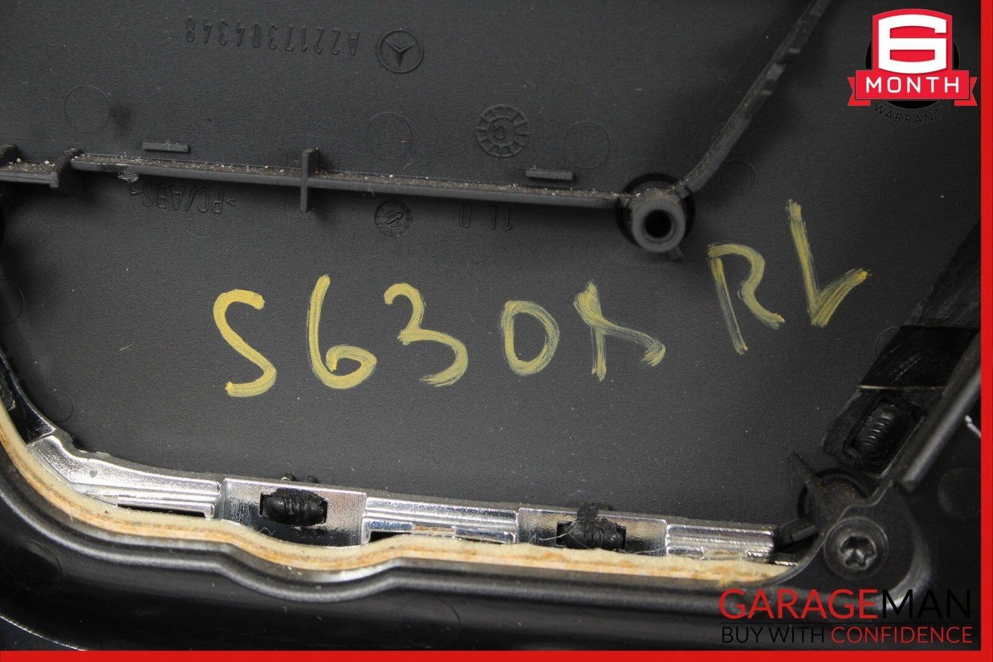 07-09 Mercedes W221 S550 S63 AMG Rear Left Side Door Panel Trim Cover Assembly