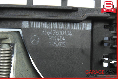 06-12 Mercedes ML350 GL450 Front Left Side Exterior Door Handle Lazurite Blue