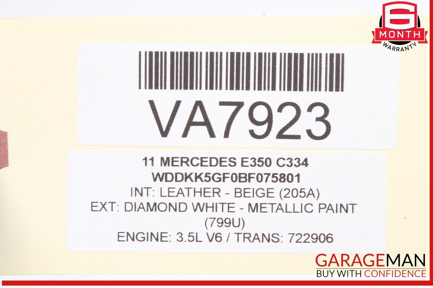 10-13 Mercedes W207 E350 E550 Front Left Dash AC A/C Air Vent Trim Grille OEM