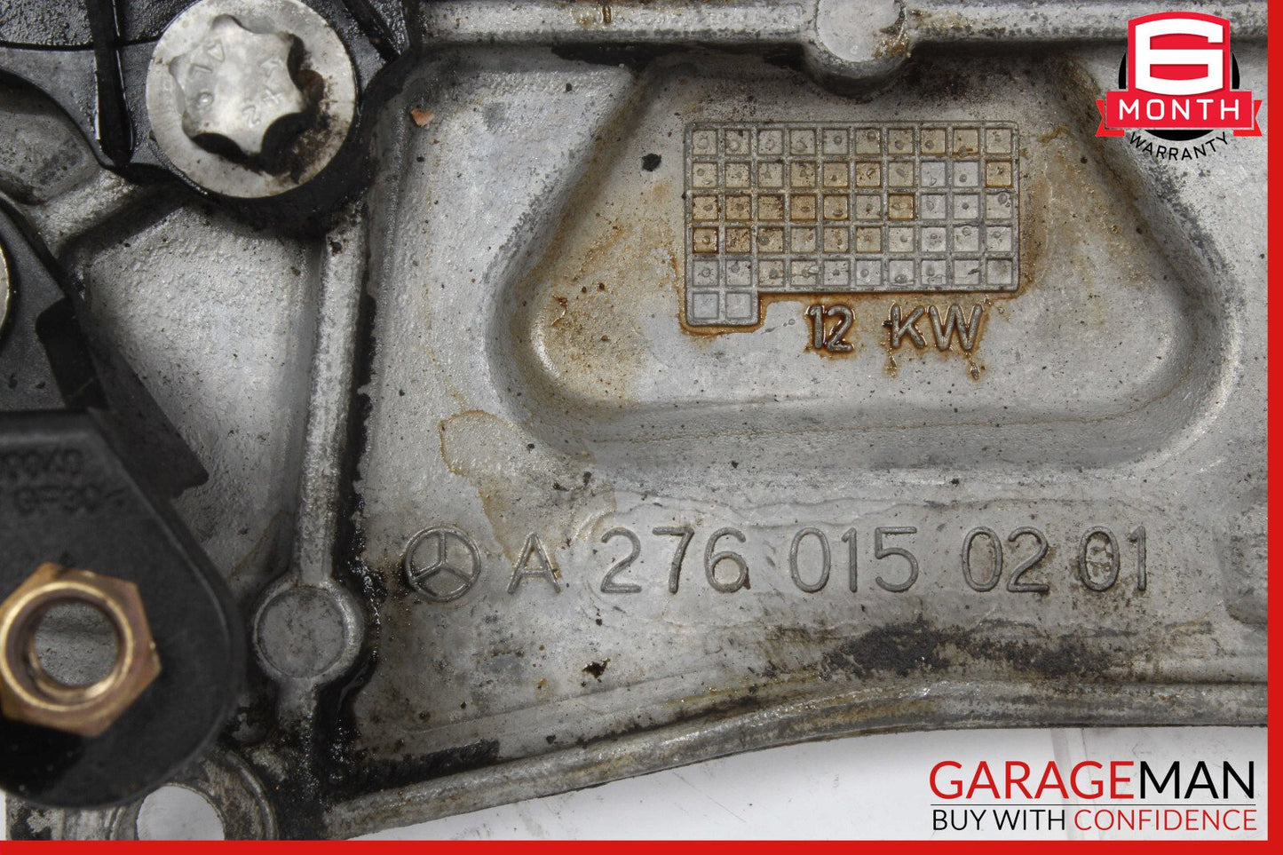 12-18 Mercedes X166 GL450 Front Right / Left Engine Timing Chain Cover Plate