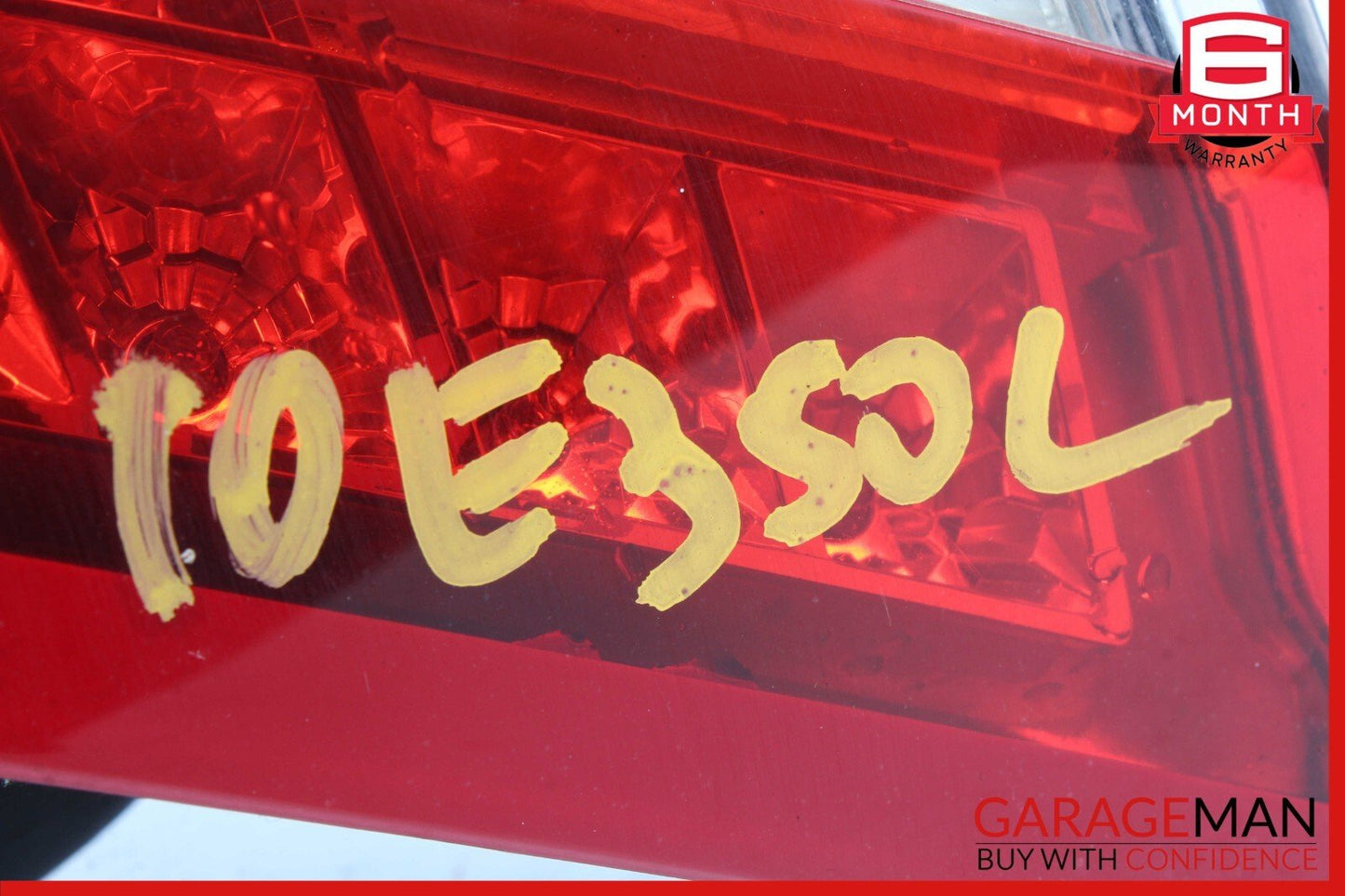 10-13 Mercedes W212 E350 E63 AMG Sedan Rear Left Inner Tail Light Lamp Taillight