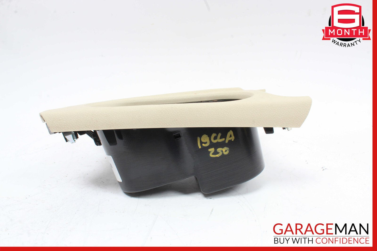 14-20 Mercedes W117 CLA250 GLA250 Center Console Cup Holder Trim Panel OEM