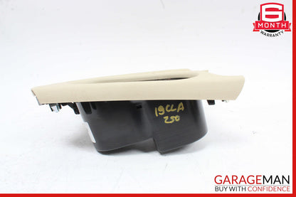 14-20 Mercedes W117 CLA250 GLA250 Center Console Cup Holder Trim Panel OEM