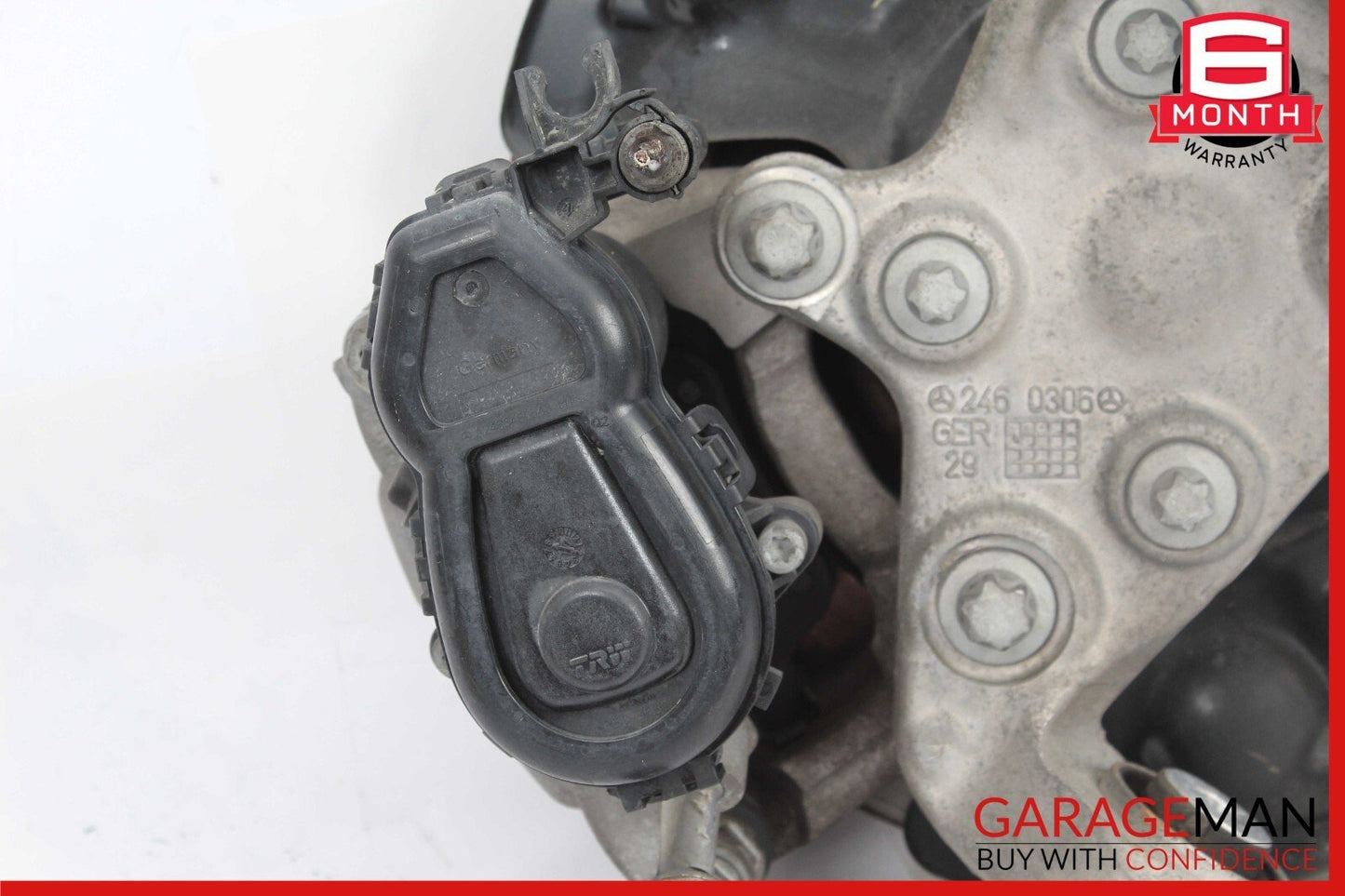 14-19 Mercedes W117 CLA250 Rear Left Spindle Knuckle Hub Rotor Disc w/ Caliper
