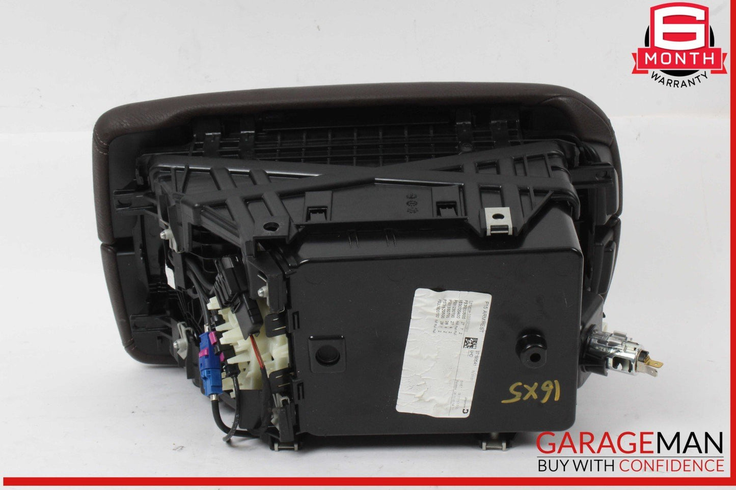 14-18 BMW X5 F15 Center Console Storage Tray Box & Armrest Lid Cover OEM