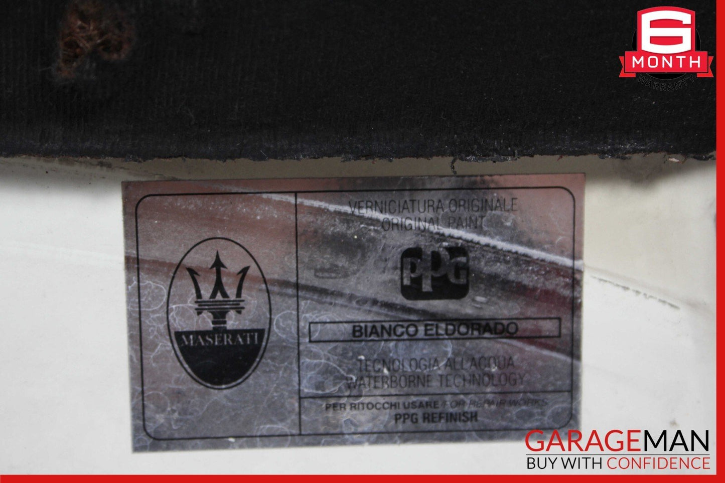 03-13 Maserati Quattroporte M139 Front Hood Bonnet Panel Assembly 67213600 OEM