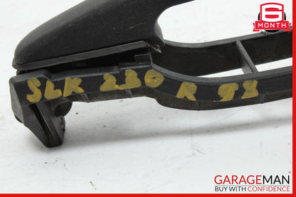 97-00 Mercedes R170 SLK230 Right Passenger Side Exterior Door Handle Black OEM