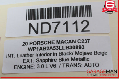 15-24 Porsche Macan 95B Gas Accelerator Pedal Throttle 8K1723523A OEM