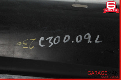 08-14 Mercedes W204 C250 AMG Sport Left Side Skirt Rocker Panel Calcite White