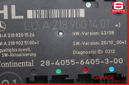 08-18 Mercedes W204 C250 CLS550 Rear Left Side Door Control Module Unit