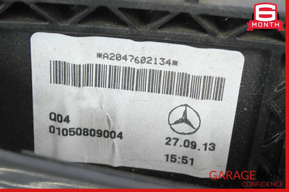 12-14 Mercedes W204 C250 C350 C300 Rear Left Side Exterior Door Handle Black OEM