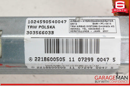 07-14 Mercedes W216 CL550 S550 Rear Left Driver Side Quarter Airbag Air Bag OEM
