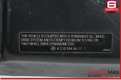 06-12 Mercedes W164 ML350 ML550 Upper Radiator Core Tie Bar Support OEM
