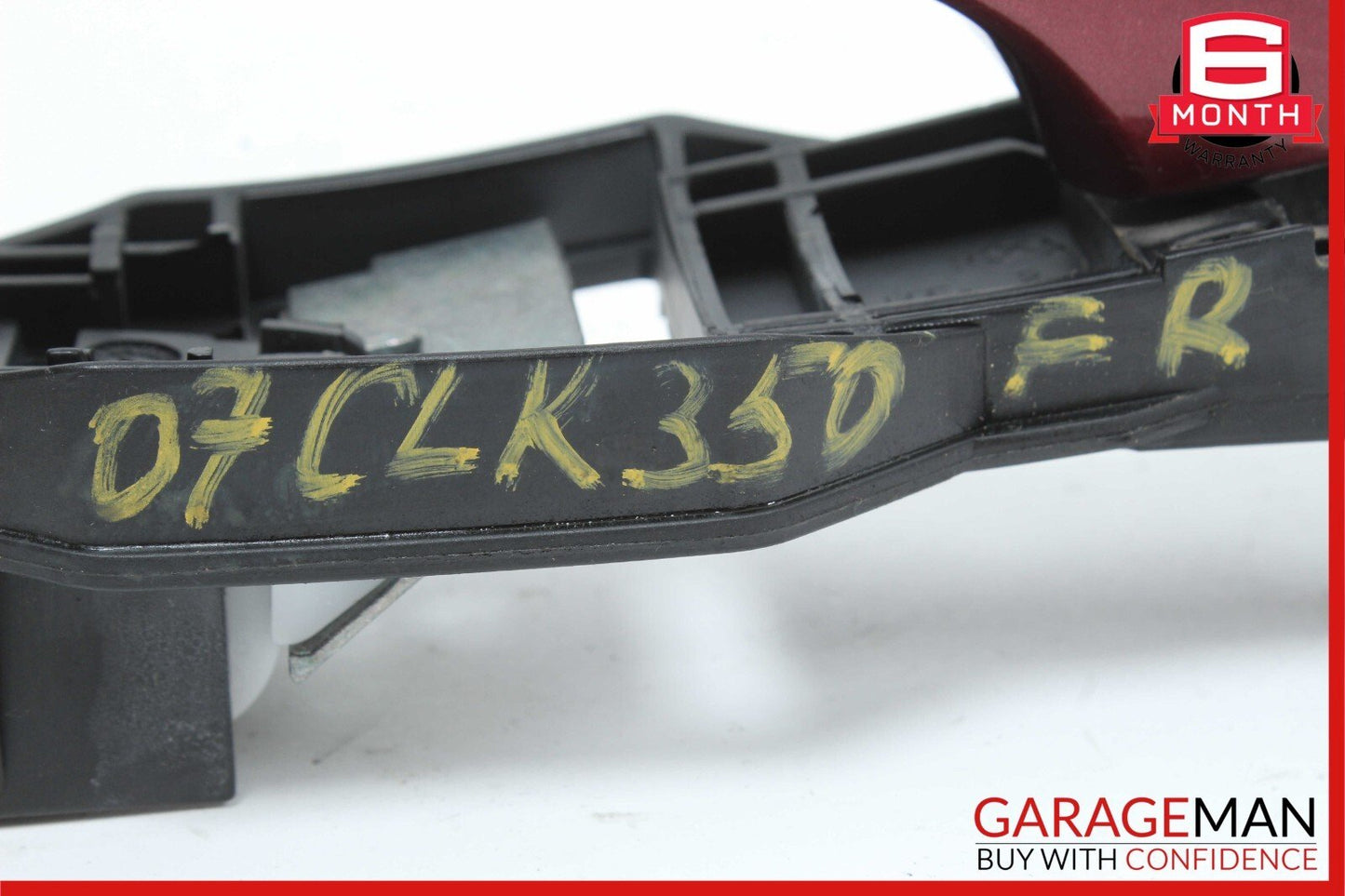 03-09 Mercedes W209 CLK320 CLK350 Front Right Side Exterior Door Handle Red