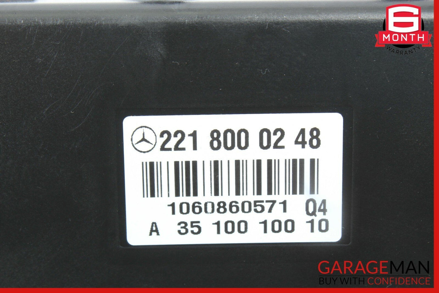 07-09 Mercedes W221 S550 CL600 Trunk Seat Lumbar Vacuum Pump 2218000248 OEM